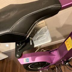 電動バイク  壊れています　分解用　折りたたみバイク　の画像