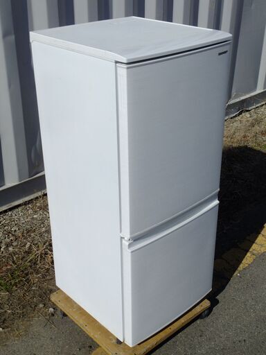 全国送料無料★3か月保障付き★冷蔵庫★2019年式★シャープ★SJ-D14E-W★137L★Y-0201-002