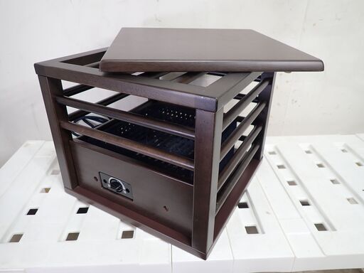 メトロ電気工業 一人用こたつ 滑り落ち防止天板付 コルチェヒーター搭載 MPQ-102B(N)