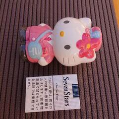 未使用キティ陶器 郵便局員 貯金箱③