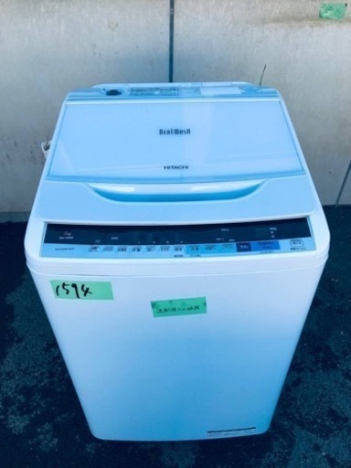 ④✨2018年製✨1594番 日立✨電気洗濯機✨BW-V80B‼️