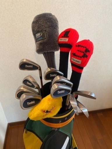 【美品】ブリヂストン　パラディーゾ  ゴルフクラブ・キャディーバッグセット