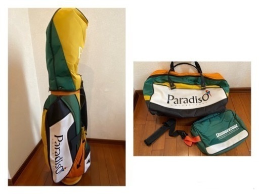 【美品】ブリヂストン　パラディーゾ  ゴルフクラブ・キャディーバッグセット