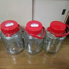 梅酒用　5リットル大瓶　3つ