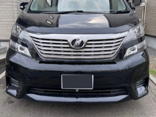 20ヴェルファイア 前期 （202ブラック） フロントバンパーセット