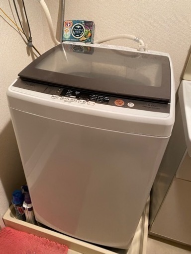 洗濯機8kg (2017年購入)