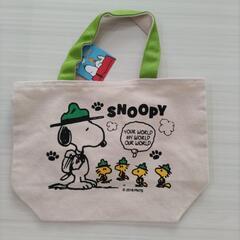 新品☆スヌーピー　ミニトートバッグ