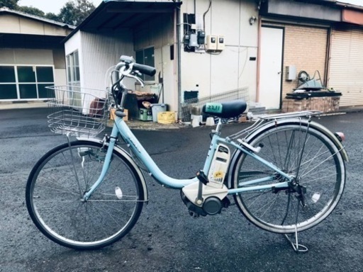ジャンクです！修理できる方パナソニック電動アシスト自転車変速付 