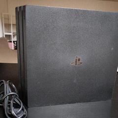 PS4 Pro CUH7000B 1TB 本体と電源コードのみ ...