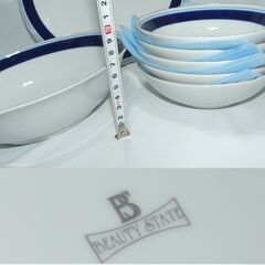BEAUTY STATE サラダセット　大皿　小皿　新品　308の画像
