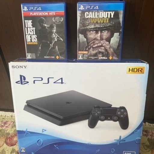 ps4本体（美品）、ソフト