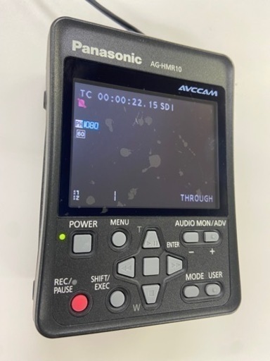 Panasonic AG-HMR10A レコーダー　パナソニック　業務用　メモリーカードポータブルレコーダー