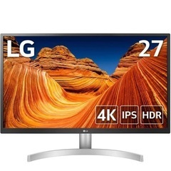 【無くなるまではモニターアームもお付けします】4K ディスプレイ　モニター　27インチの画像