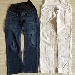マタニティパンツ　3枚セット売り