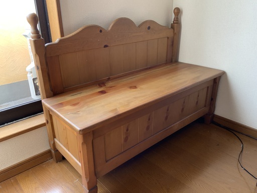 収納 木製 ベンチ ウッド 椅子 カントリー