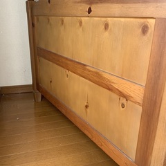 収納 木製 ベンチ ウッド 椅子 カントリーの画像
