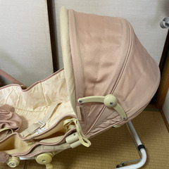 ママコラボバウンサー　クリームドット　KATOJI