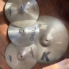 ドラムセット pearl jazzride zildjianなど