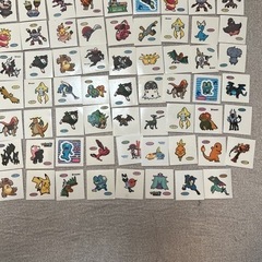 大量79枚 ポケットモンスター ポケモンパンシール　ポケモン
