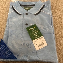 新品　仕事の作業着などに　半袖ポロシャツ