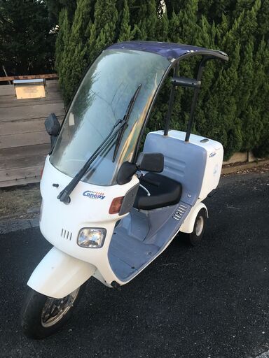 ホンダ　ジャイロキャノピー　TA02　2スト　エンジン好調！　デリバリーのお仕事に！
