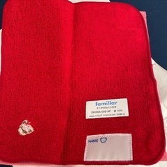 familiar ファミリア　ミニタオルハンカチの画像