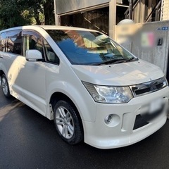 三菱　デリカD5 2.4ローデストG ナビPKG  車検付き　ス...