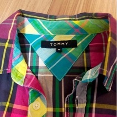 TOMMOチェックシャツの画像