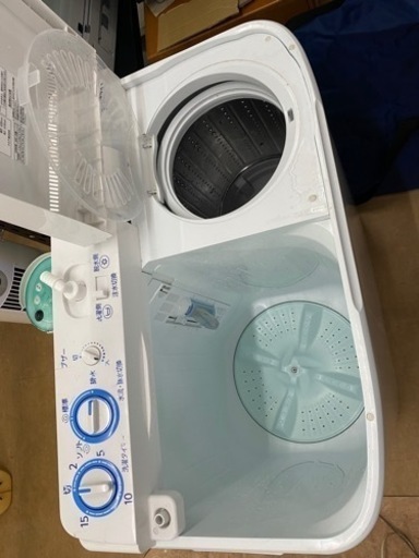 【人気】2層式洗濯機　2021年製　リサイクルショップ宮崎屋佐土原店R5.2.1