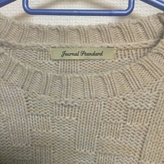 Journal Standard メンズ手編み風セーターの画像
