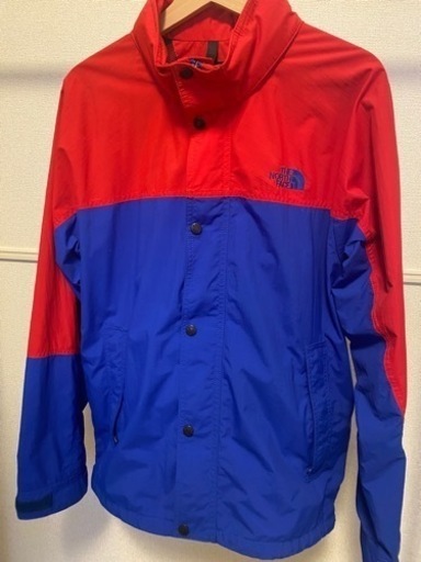 THE NORTH FACE/ハイドレナウィンドジャケット/レッド×ブルー