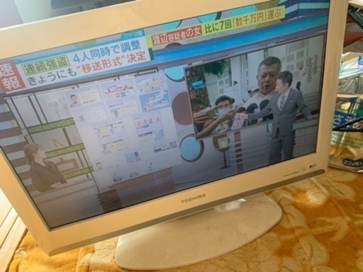 TOSHIBA テレビ　22A8000