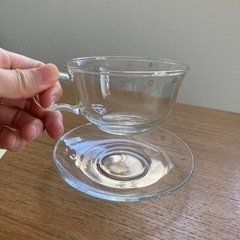 ティーカップ　ソーサーセットの画像