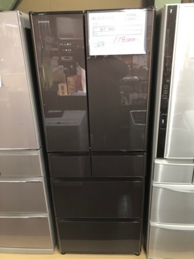 HITACHI 6ドア冷蔵庫　2019年