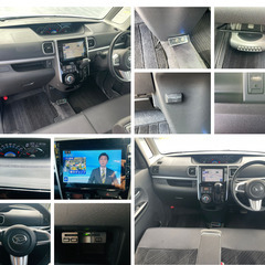 H26(2014)年タントカスタムRS SA,ターボ車検2年付き80000km,ETC,TV.DVD,ナビ,両方 パワースライドドアの画像