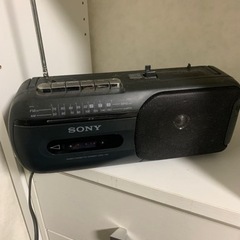 決定致しました！テープレコーダー ラジカセ  2月4日まで