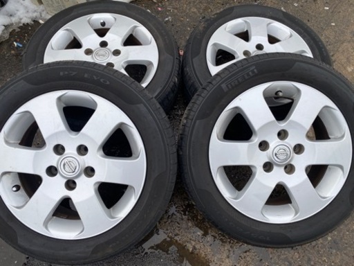 セレナ　16インチ　ホイール　16×6j オフセット45