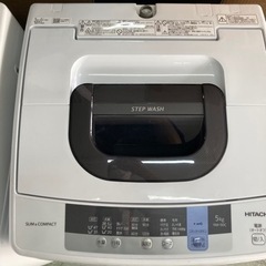 日立 HITACHI NW-50C W [タテ型全自動洗濯機 5kg ピュアホワイト]  リサイクルショップ宮崎屋住吉店23.2.1F