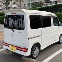 美車！！ダイハツ　アトレーワゴンカスタムターボRS 車検ロング　ナビ新調しましたの画像