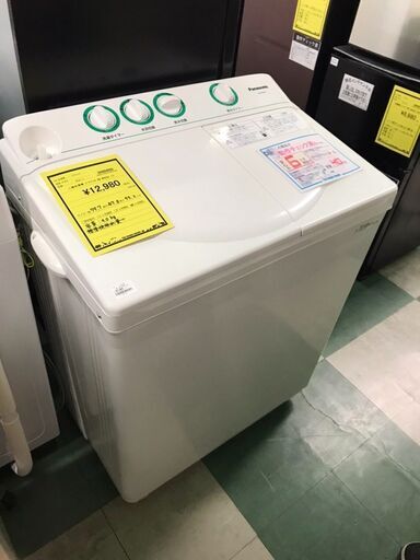 パナソニック　二層式洗濯機　NA-W40G2　4.0ｋｇ　2017年式　人気　チェック済　クリーニング済　貝塚店　二色浜