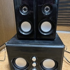 【FUZE】アンプ内蔵2.1chスピーカーシステム