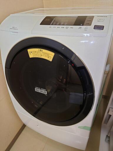 日立 ドラム洗濯乾燥機 BD-SG100CL