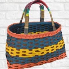 エコクラフトのハンドメイドバッグ売ります👜