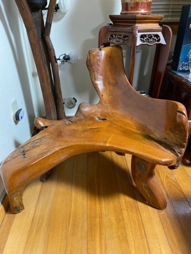 アンティーク木の椅子