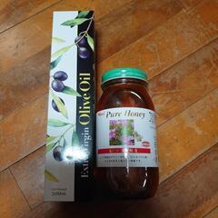 源気様　オリーブオイル＆純粋レンゲ蜂蜜