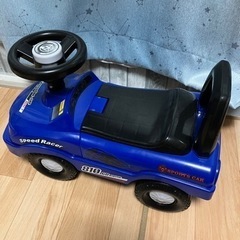 キッズスポーツカー　ブルー 足けり乗用玩具