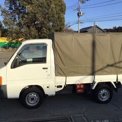 スバルサンバー軽トラ４WDワンオーナー、毎年点検整備！管轄内名義変更無料、ポッキリ１５万円の画像