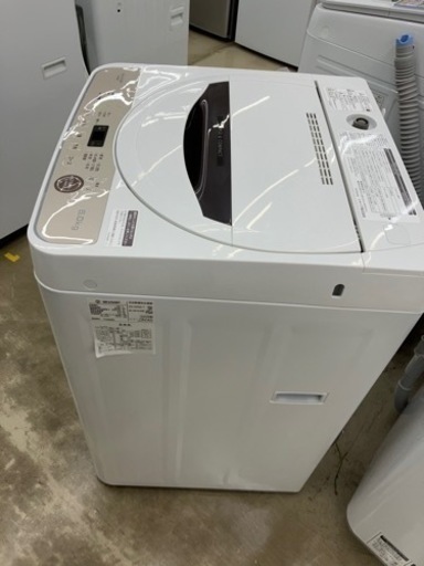 ?SHARP 穴なし槽だから節水！ 洗濯機?6385