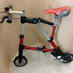 美品！超小型☆超軽量☆折り畳み自転車の画像
