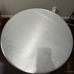 【値下げ】ラウンドテーブル 屋内外で使えますの画像